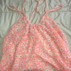 Floral tank top